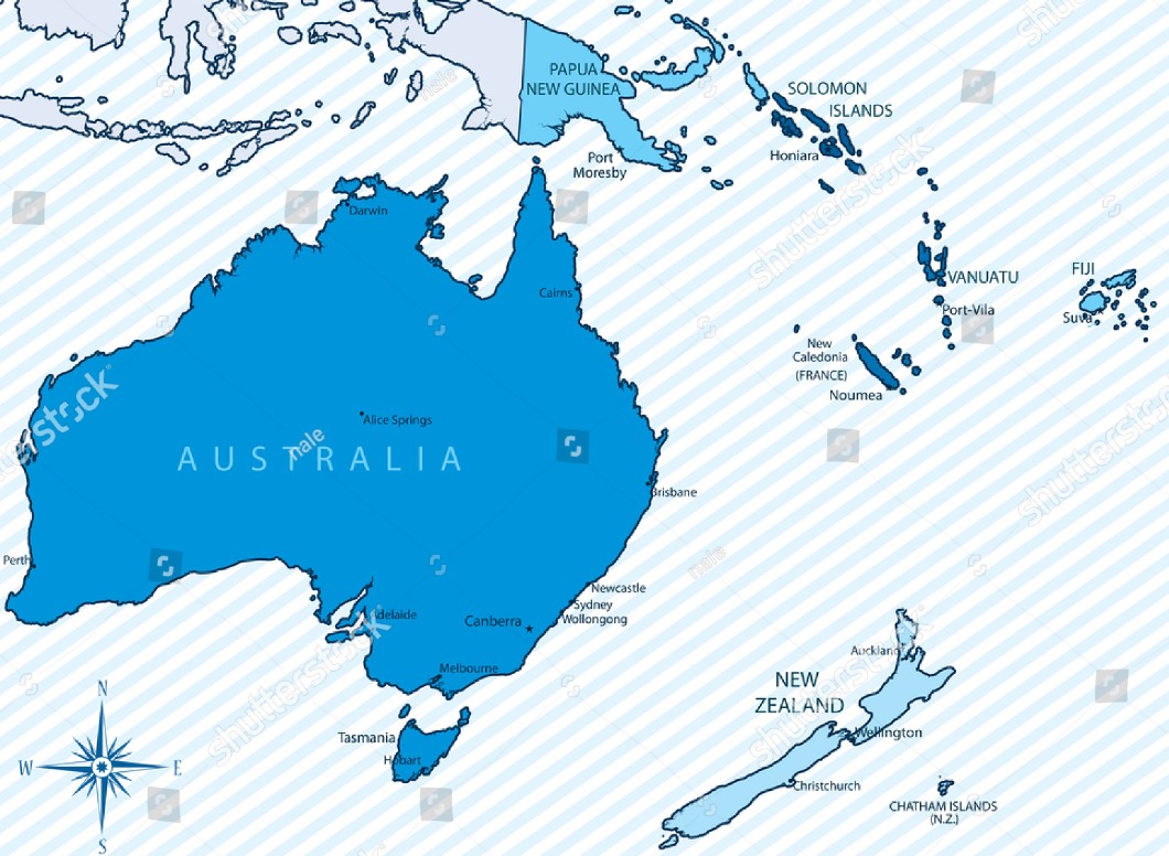 3A Australasia map